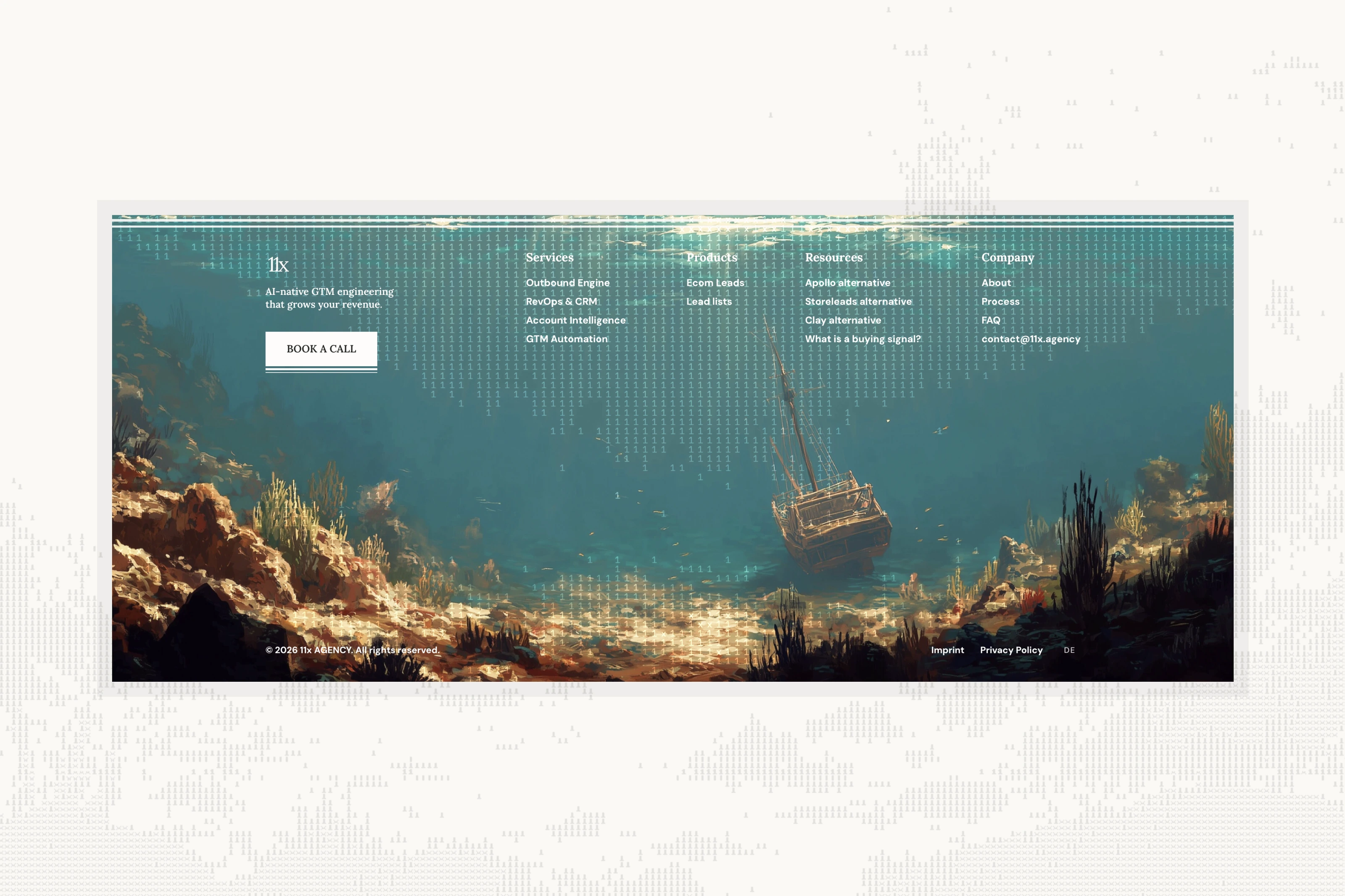 Final footer enclosed
